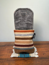 Load image into Gallery viewer, Rangefinder Case - Wool/Waxed Canvas/Leather