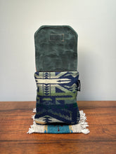 Load image into Gallery viewer, Rangefinder Case - Wool/Waxed Canvas/Leather
