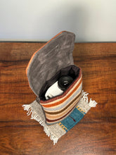 Load image into Gallery viewer, Rangefinder Case - Wool/Waxed Canvas/Leather