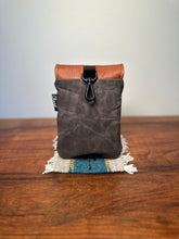 Load image into Gallery viewer, Rangefinder Case - Wool/Waxed Canvas/Leather