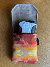 Load image into Gallery viewer, Rangefinder Case - Wool/Waxed Canvas/Leather