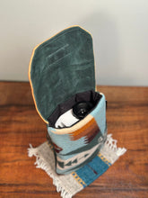 Load image into Gallery viewer, Rangefinder Case - Wool/Waxed Canvas/Leather