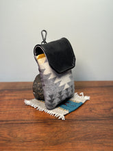 Load image into Gallery viewer, Rangefinder Case - Wool/Waxed Canvas/Leather