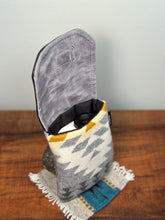 Load image into Gallery viewer, Rangefinder Case - Wool/Waxed Canvas/Leather