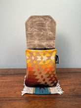 Load image into Gallery viewer, Rangefinder Case - Wool/Waxed Canvas/Leather