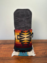 Load image into Gallery viewer, Rangefinder Case - Wool/Waxed Canvas/Leather