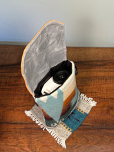 Load image into Gallery viewer, Rangefinder Case - Wool/Waxed Canvas/Leather