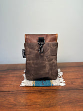 Load image into Gallery viewer, Rangefinder Case - Wool/Waxed Canvas/Leather