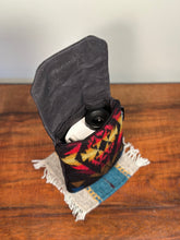 Load image into Gallery viewer, Rangefinder Case - Wool/Waxed Canvas/Leather