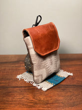 Load image into Gallery viewer, Rangefinder Case - Wool/Waxed Canvas/Leather