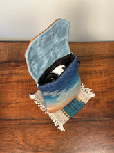 Load image into Gallery viewer, Rangefinder Case - Wool/Waxed Canvas/Leather