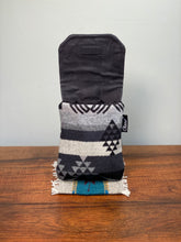 Load image into Gallery viewer, Rangefinder Case - Wool/Waxed Canvas/Leather