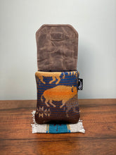 Load image into Gallery viewer, Rangefinder Case - Wool/Waxed Canvas/Leather