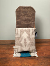 Load image into Gallery viewer, Rangefinder Case - Wool/Waxed Canvas/Leather