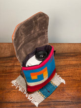 Load image into Gallery viewer, Rangefinder Case - Wool/Waxed Canvas/Leather