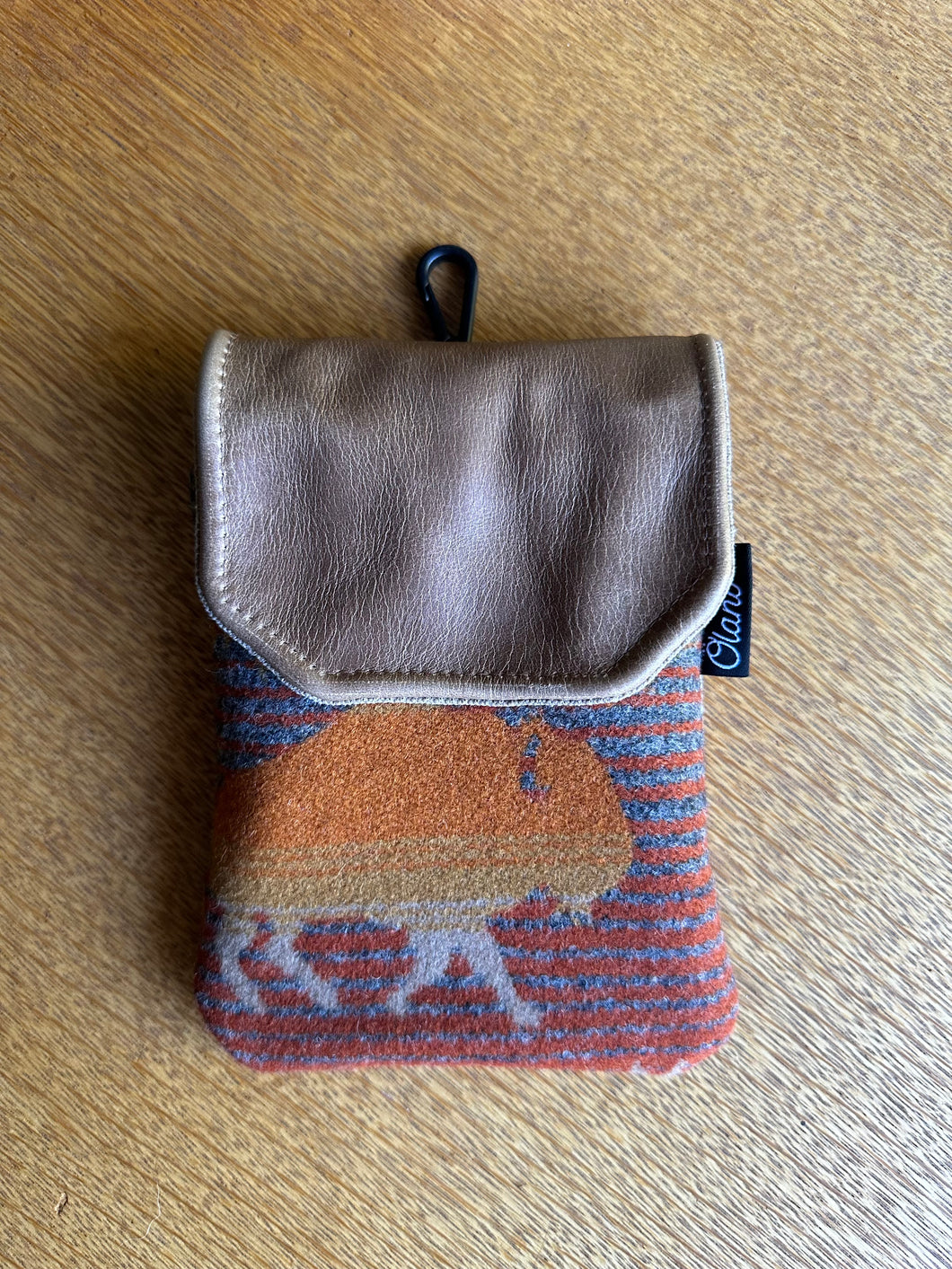 Rangefinder Case - Wool/Waxed Canvas/Leather