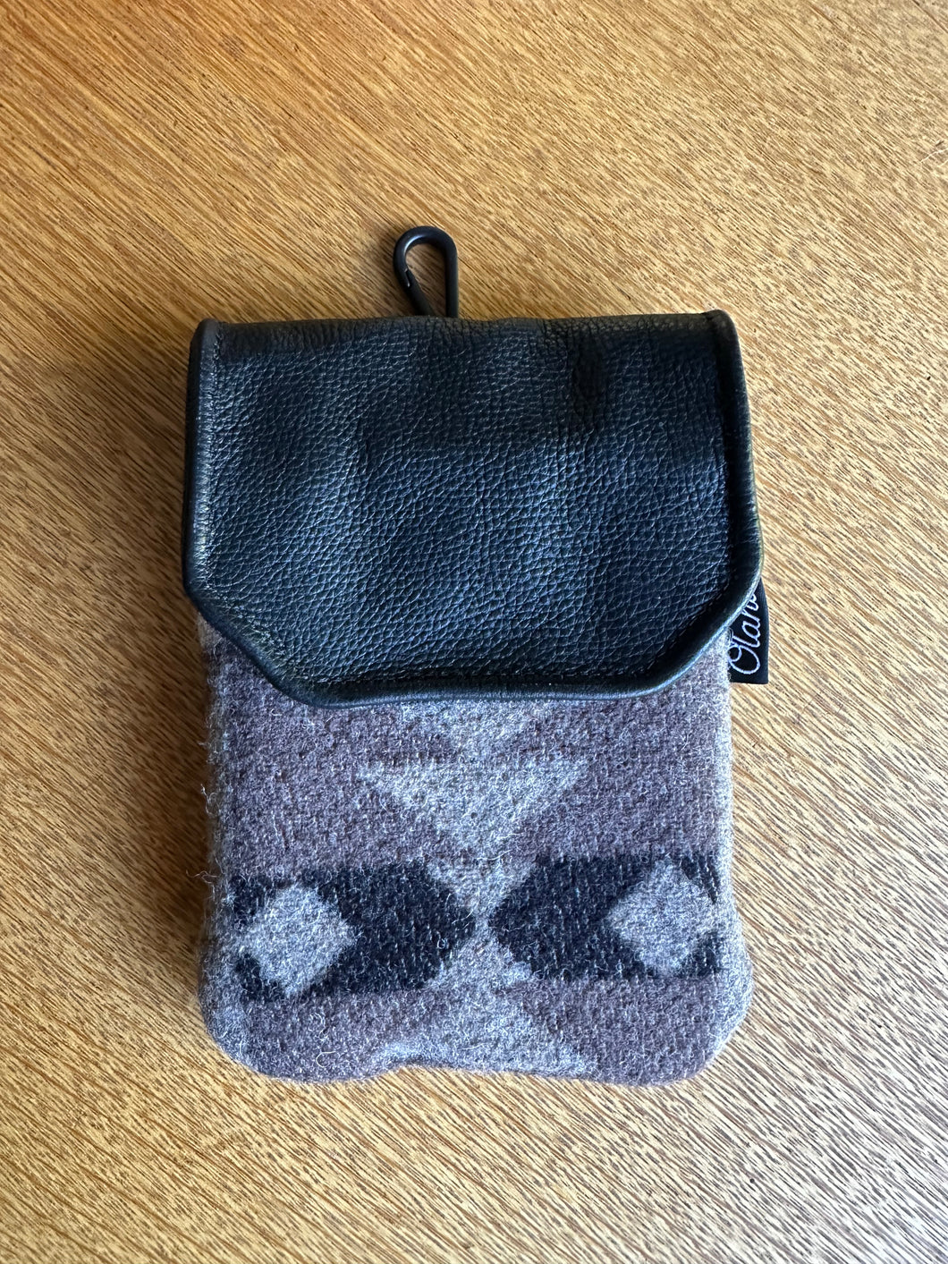 Rangefinder Case - Wool/Waxed Canvas/Leather