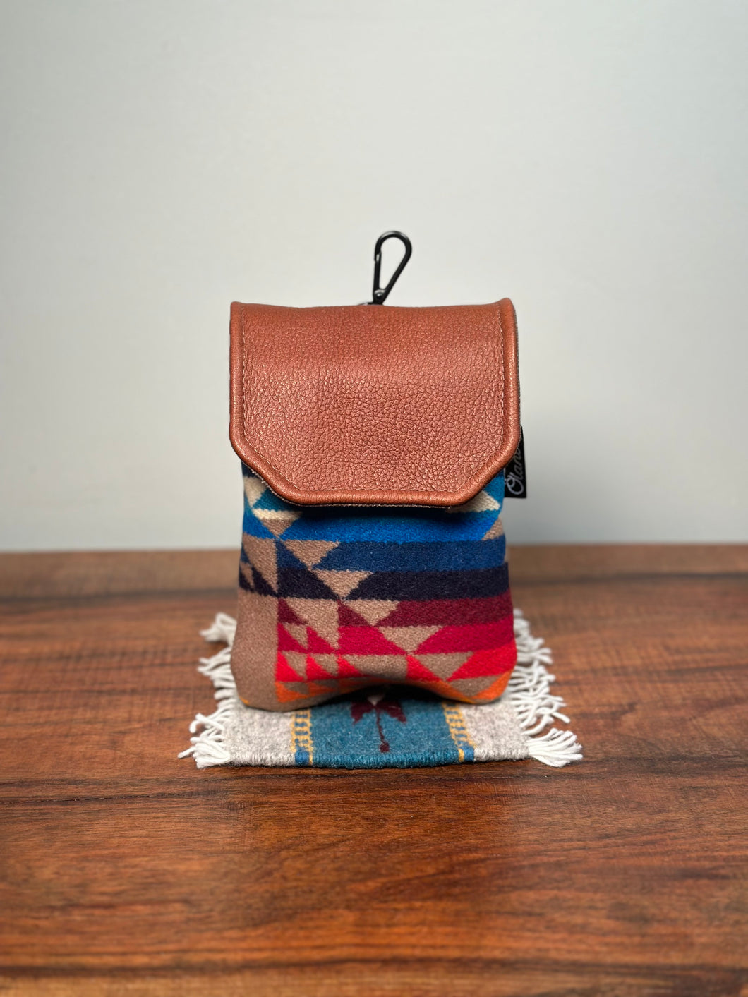 Rangefinder Case - Wool/Waxed Canvas/Leather