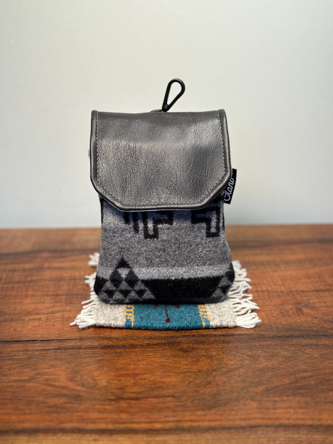 Rangefinder Case - Wool/Waxed Canvas/Leather