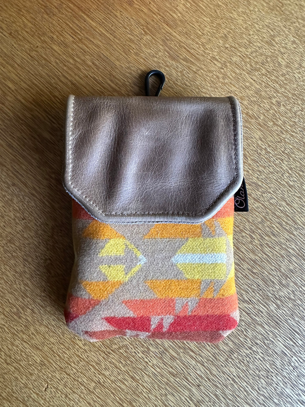 Rangefinder Case - Wool/Waxed Canvas/Leather