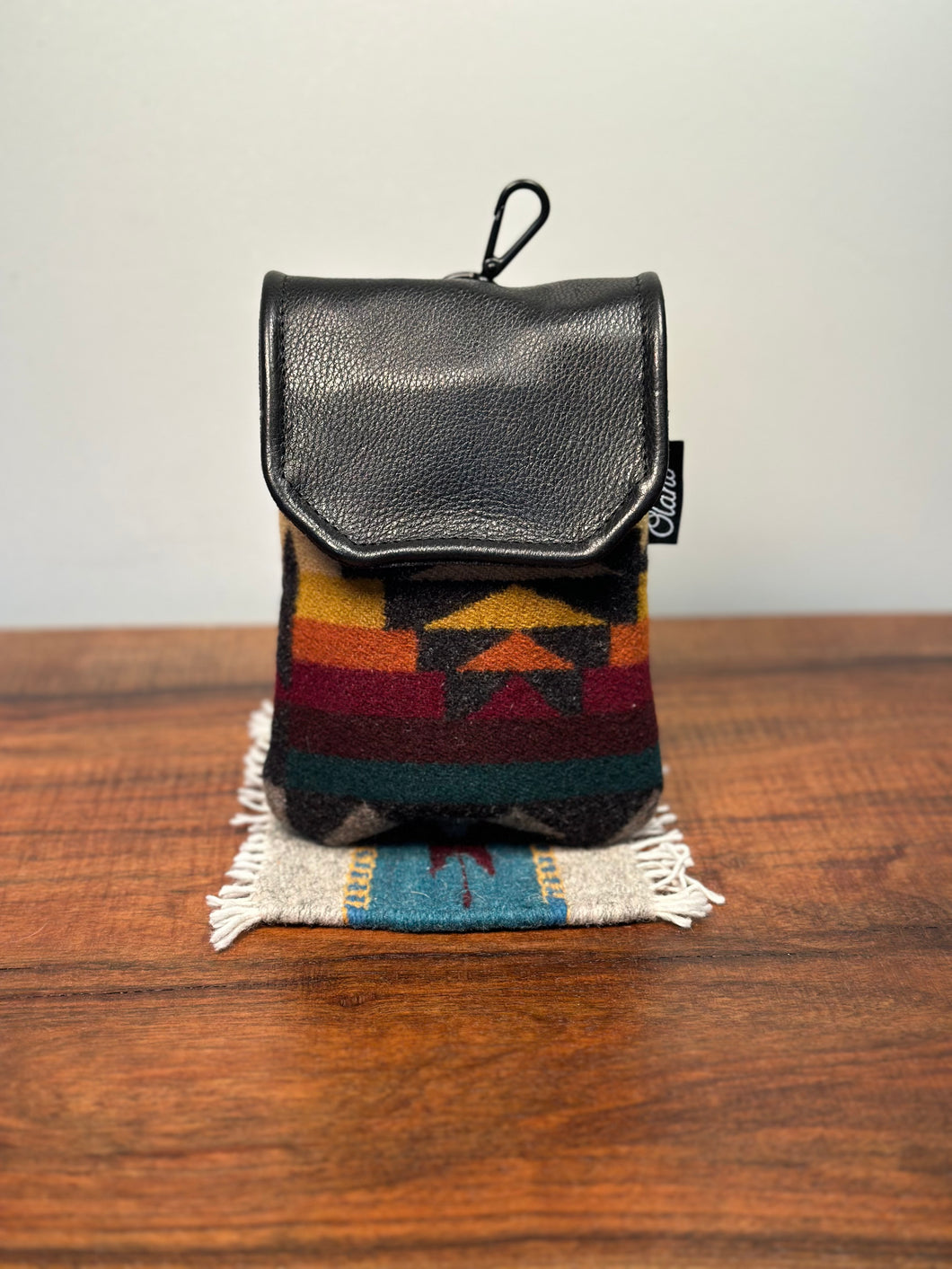 Rangefinder Case - Wool/Waxed Canvas/Leather