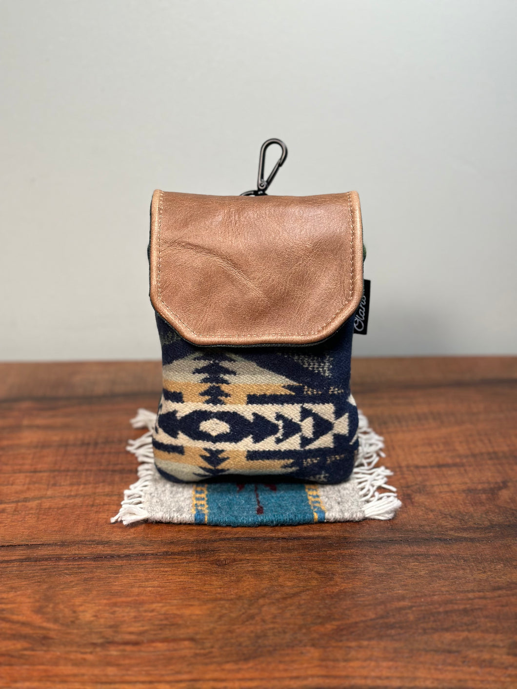 Rangefinder Case - Wool/Waxed Canvas/Leather