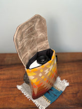 Load image into Gallery viewer, Rangefinder Case - Wool/Waxed Canvas/Leather
