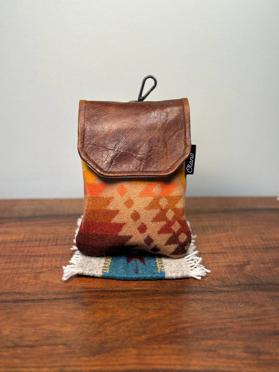 Rangefinder Case - Wool/Waxed Canvas/Leather