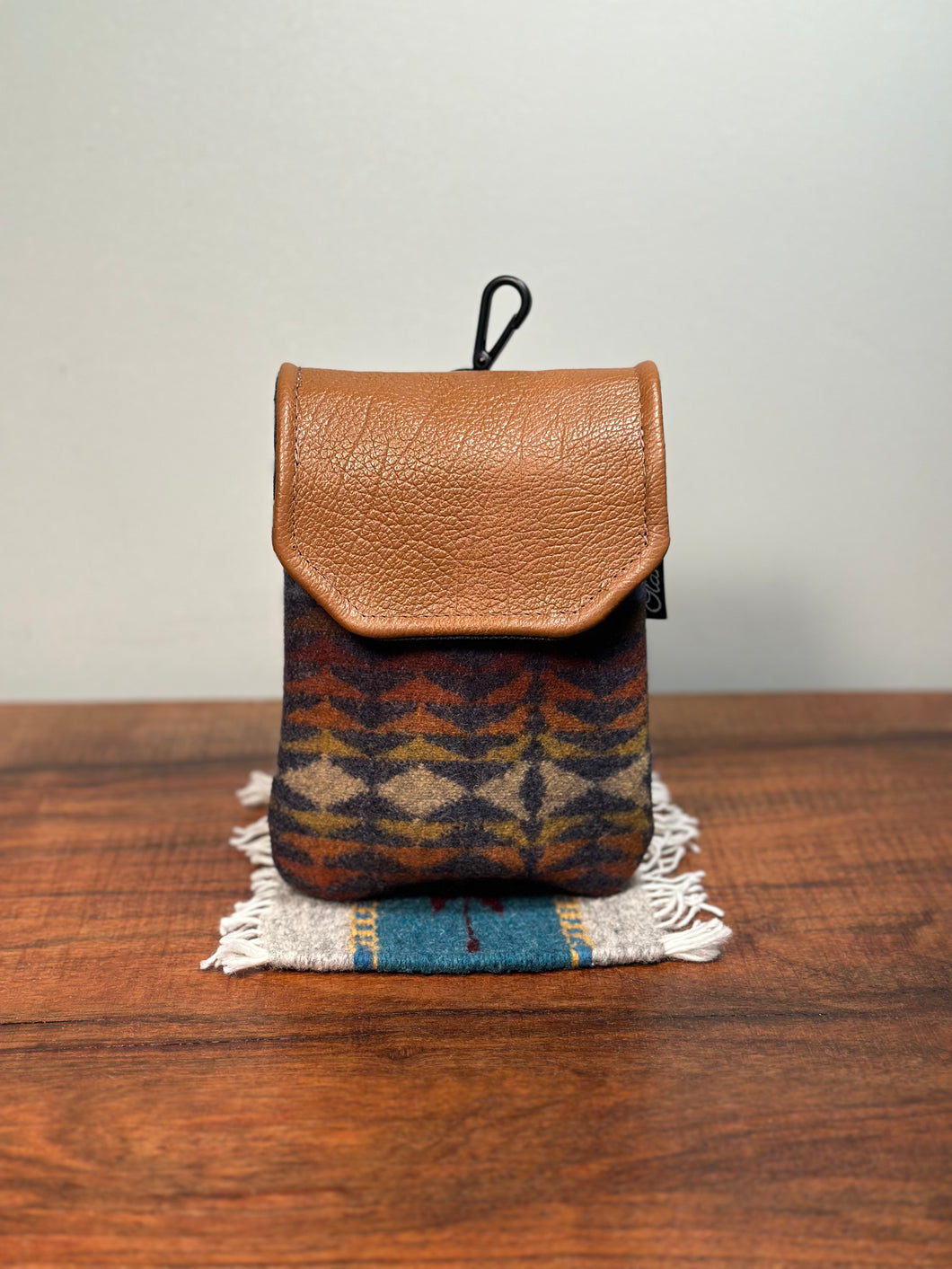 Rangefinder Case - Wool/Waxed Canvas/Leather