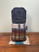 Load image into Gallery viewer, Rangefinder Case - Wool/Waxed Canvas/Leather
