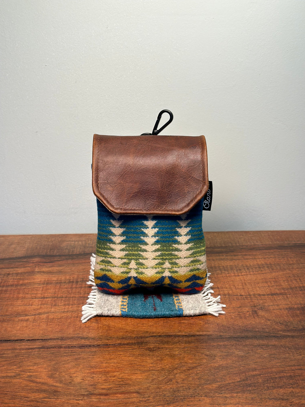 Rangefinder Case - Wool/Waxed Canvas/Leather
