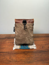 Load image into Gallery viewer, Rangefinder Case - Wool/Waxed Canvas/Leather
