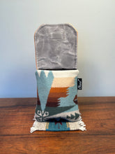 Load image into Gallery viewer, Rangefinder Case - Wool/Waxed Canvas/Leather
