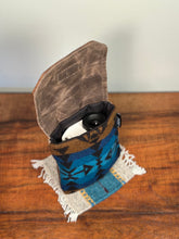 Load image into Gallery viewer, Rangefinder Case - Wool/Waxed Canvas/Leather

