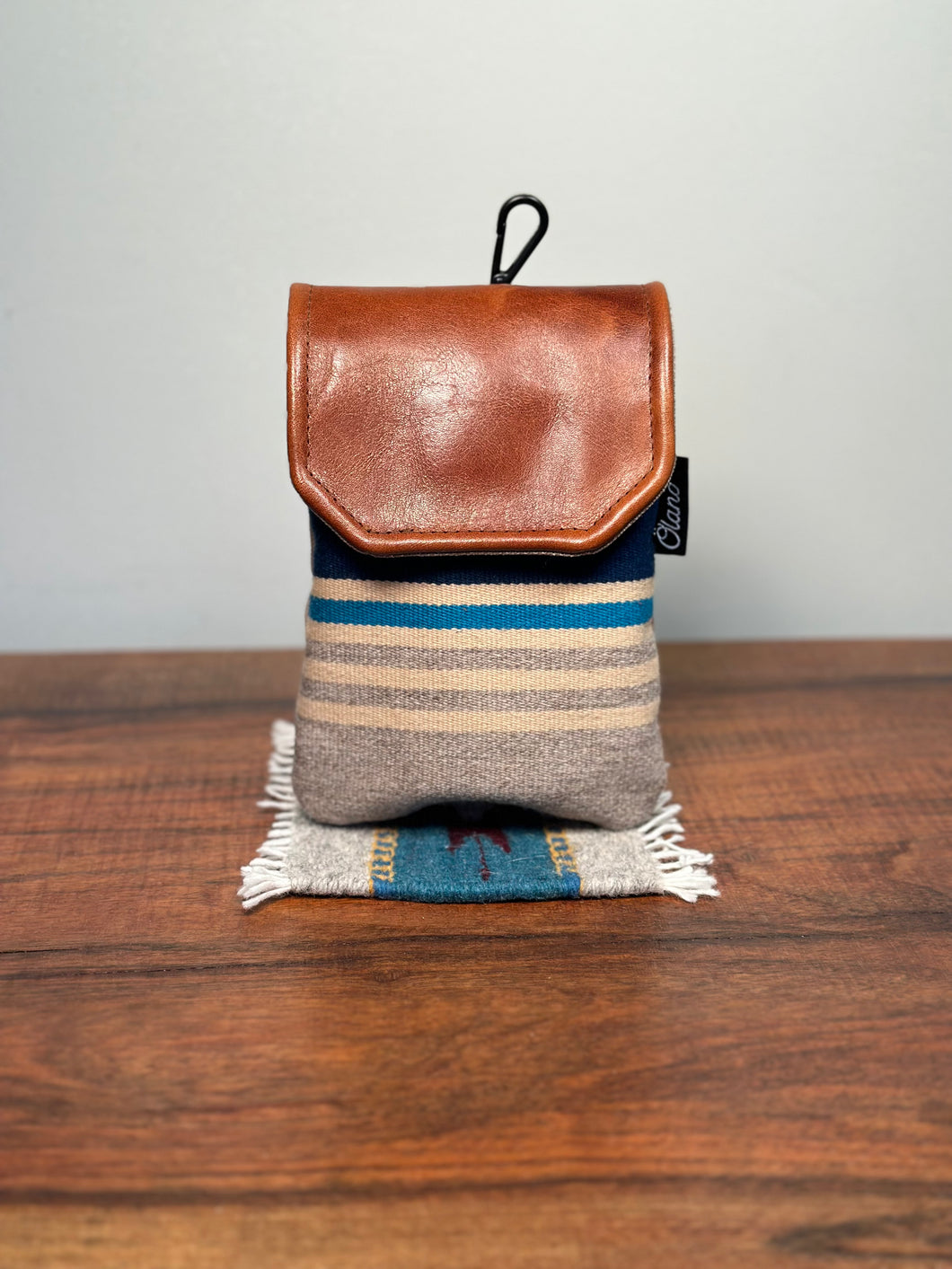 Rangefinder Case - Wool/Waxed Canvas/Leather