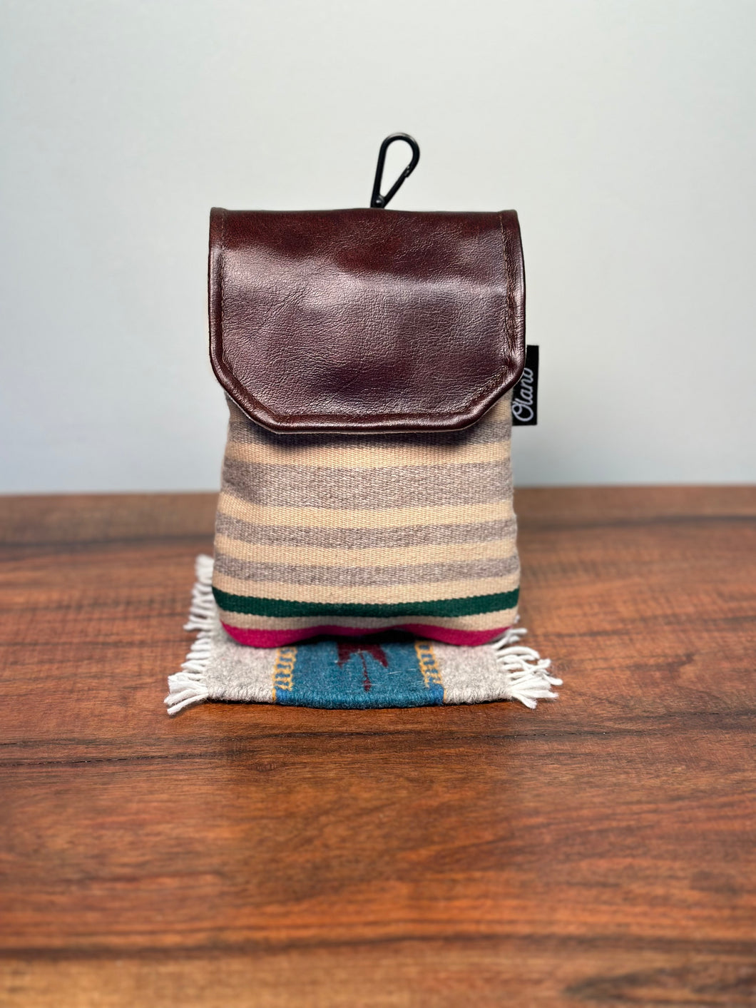 Rangefinder Case - Wool/Waxed Canvas/Leather
