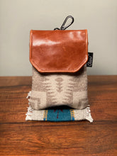 Load image into Gallery viewer, Rangefinder Case - Wool/Waxed Canvas/Leather
