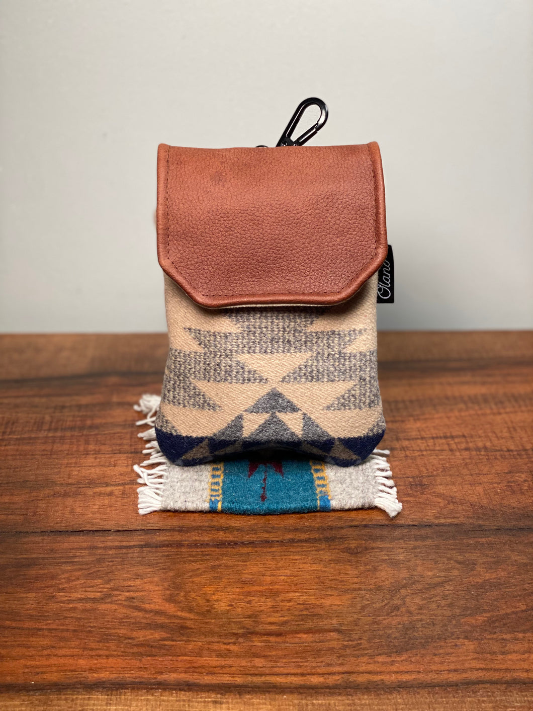 Rangefinder Case - Wool/Waxed Canvas/Leather