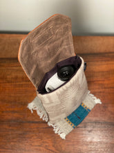 Load image into Gallery viewer, Rangefinder Case - Wool/Waxed Canvas/Leather

